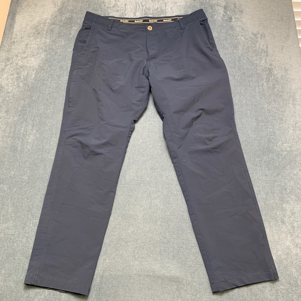 Hi-Tec Pants Mens 38x32 Charcoal Gray Comfort Performance Hiking Fishing Outdoor